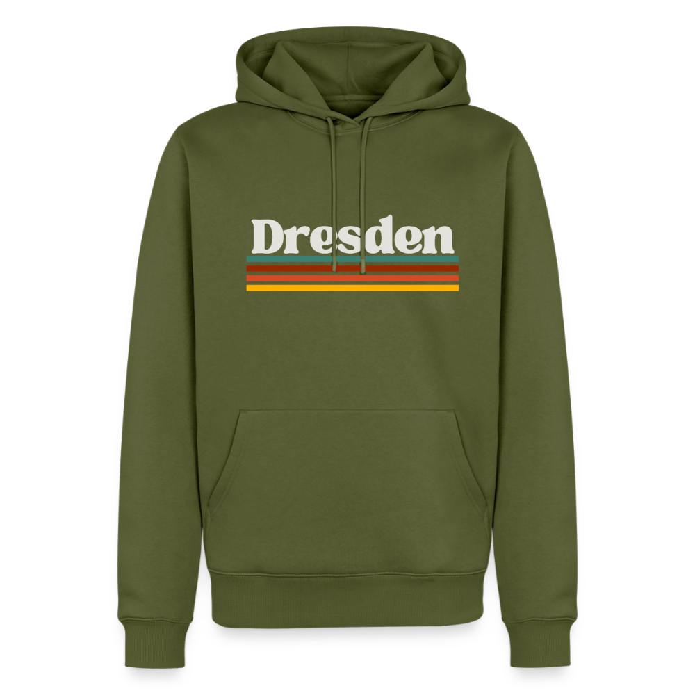 Hoodie Dresden "Retro" - Khaki