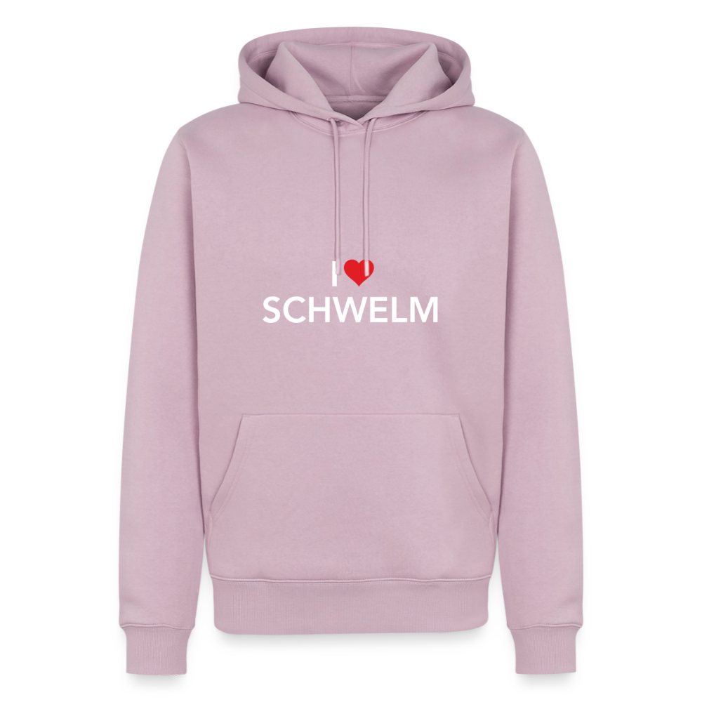 Hoodie I Love Schwelm - Altrosa