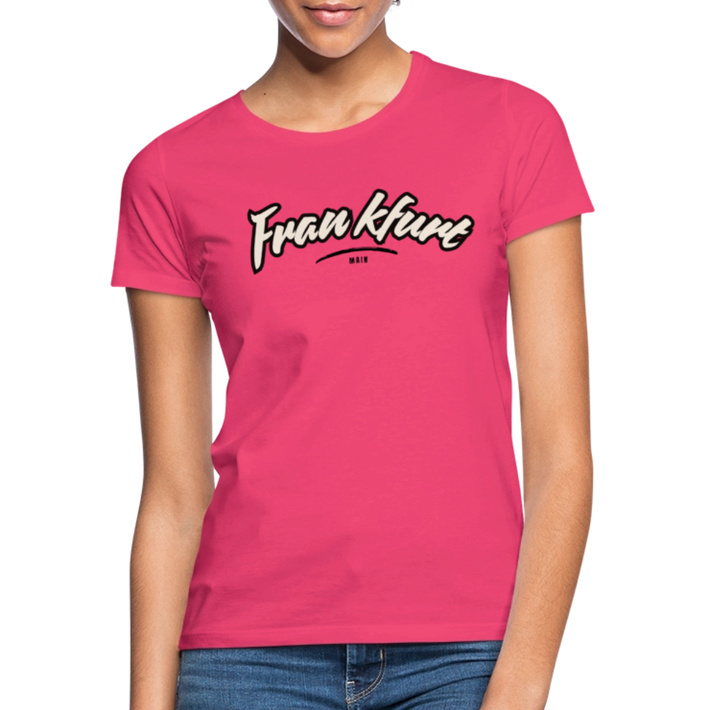 T-Shirt Ladies Frankfurt (Main) "Graffiti Tag" - Azalea