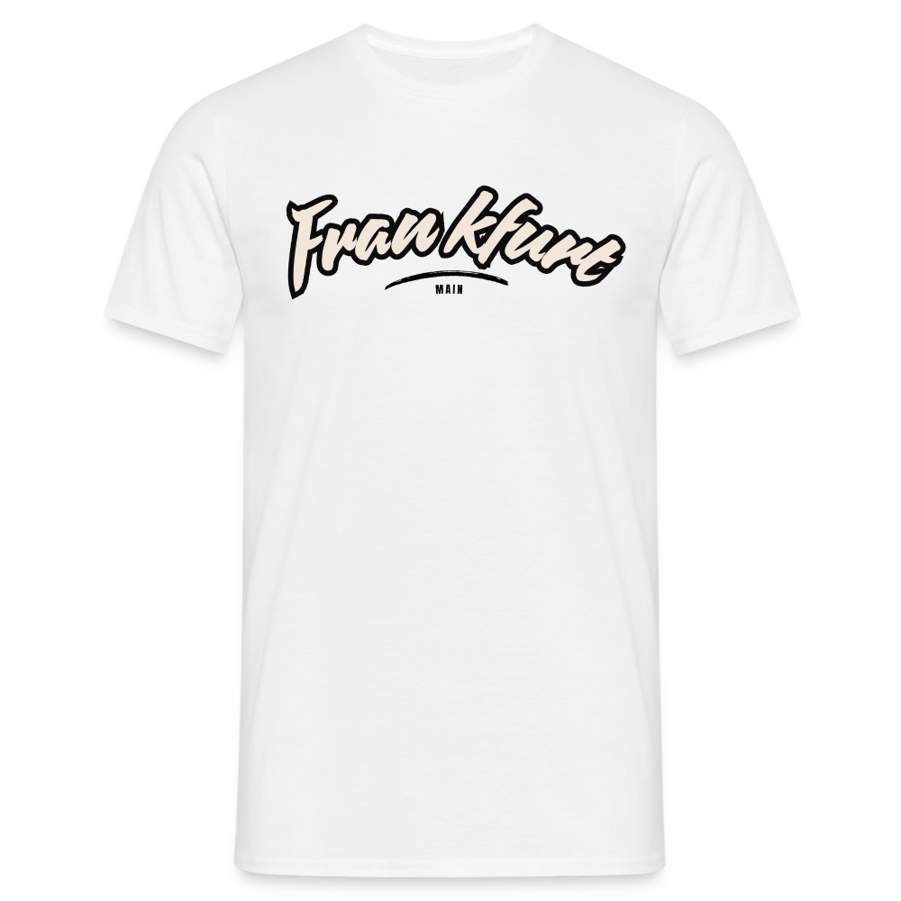 T-Shirt Frankfurt (Main) "Graffiti Tag" - Weiß