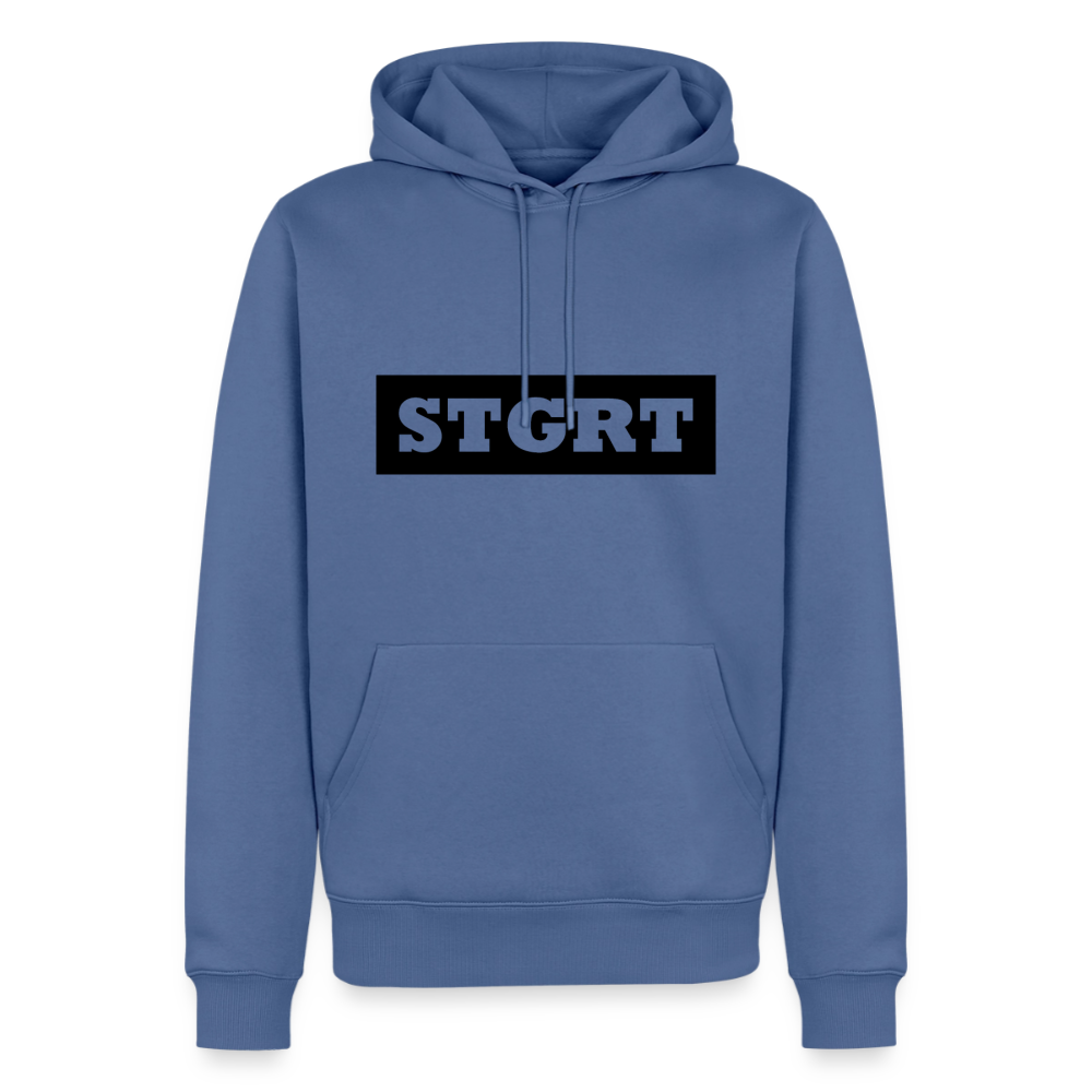Hoodie Stuttgart "STGRT" Dark Edition - Taubenblau
