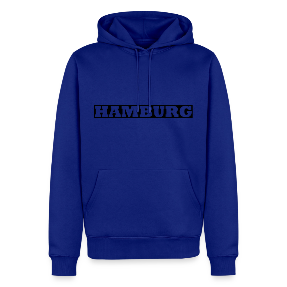 Hoodie Hamburg "Bold" Dark Edition - Royalblau