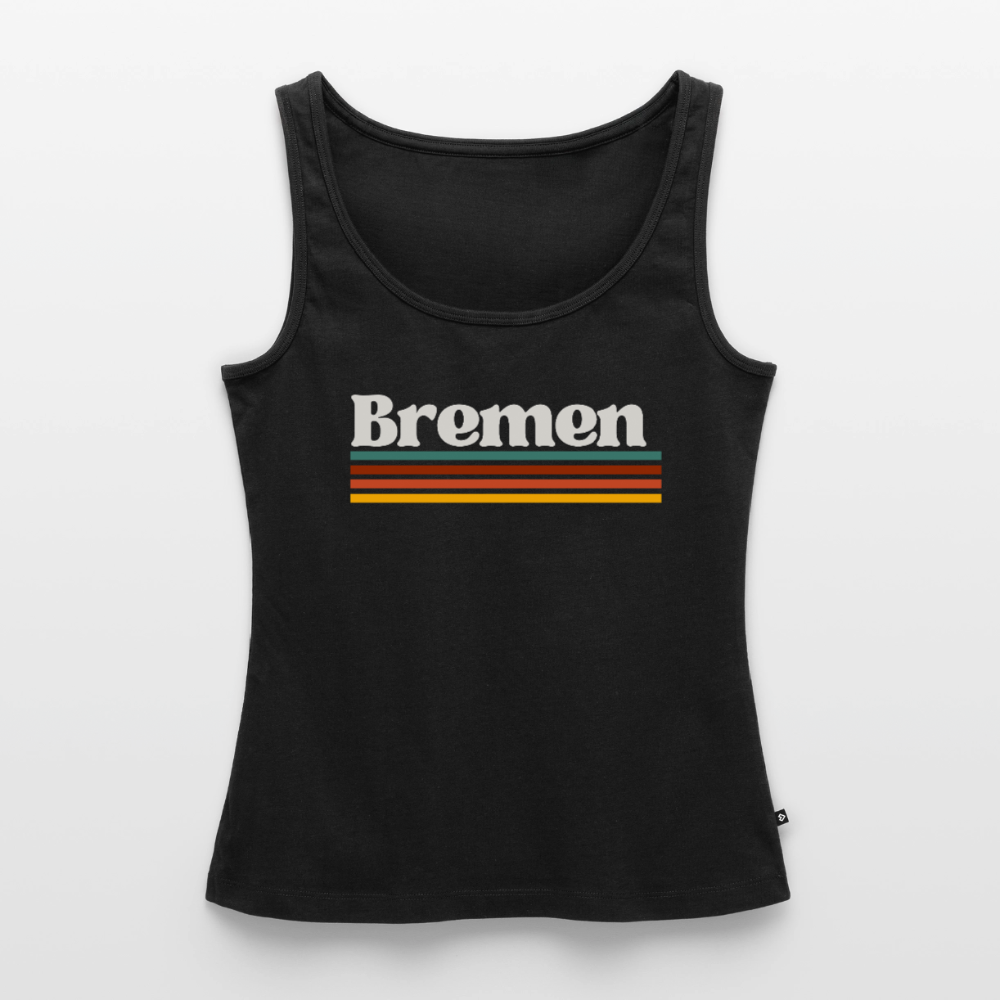 Tanktop Ladies Bremen "Retro" - Schwarz