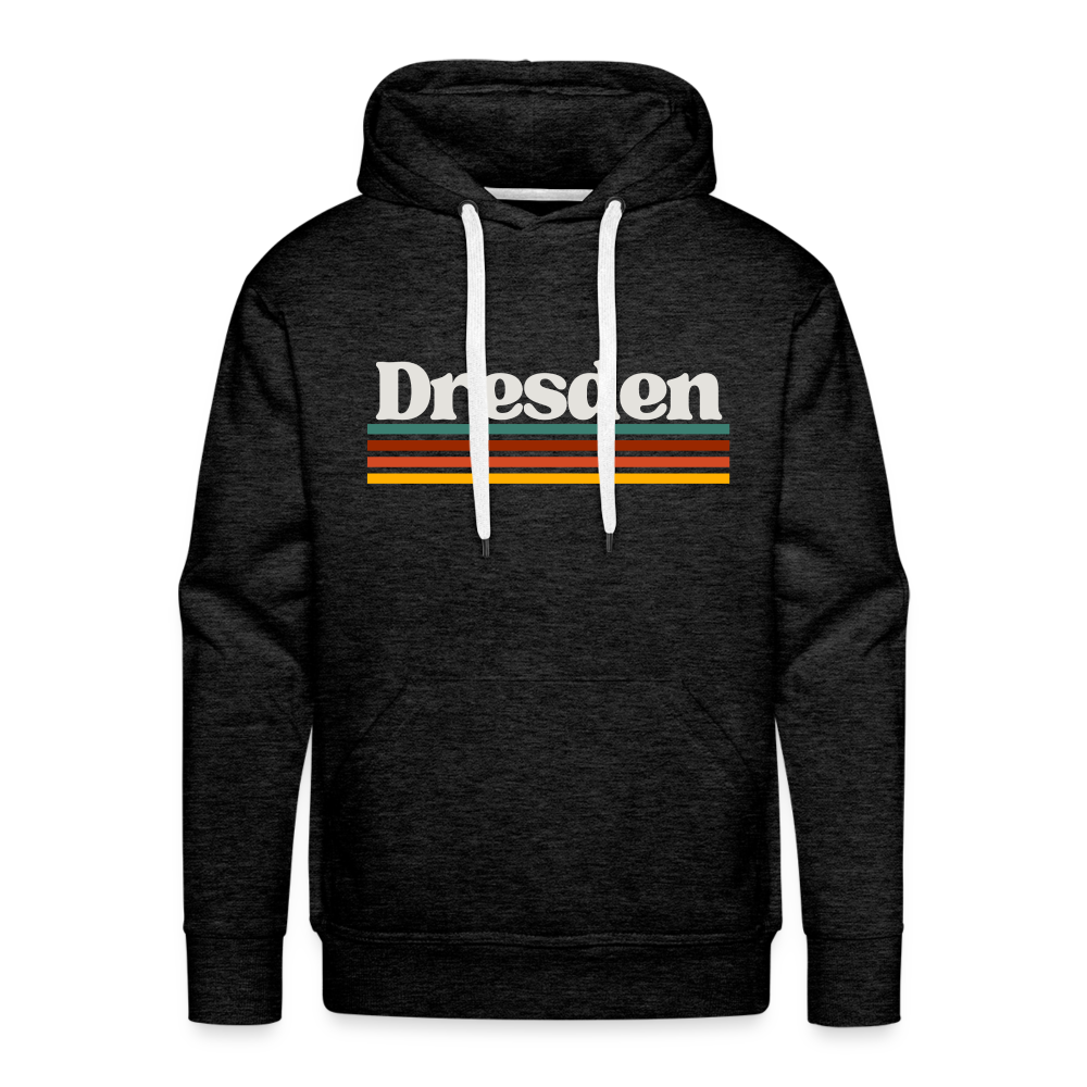 Hoodie Dresden "Retro" - Anthrazit