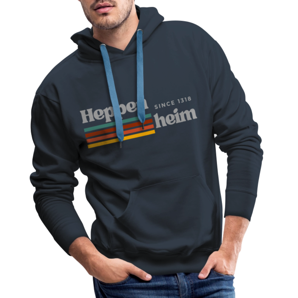 Hoodie Heppenheim "Retro" - Navy
