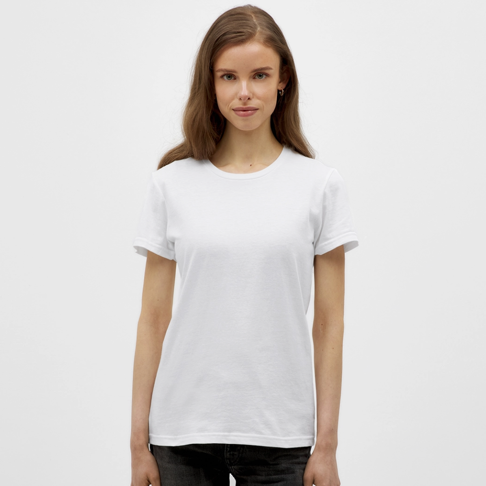 T-Shirt Ladies Frankfurt (Main) "Bold GPS White" - Weiß