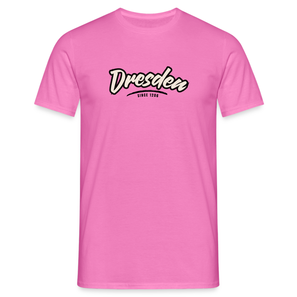 T-Shirt Dresden "Graffiti Tag" - Pink