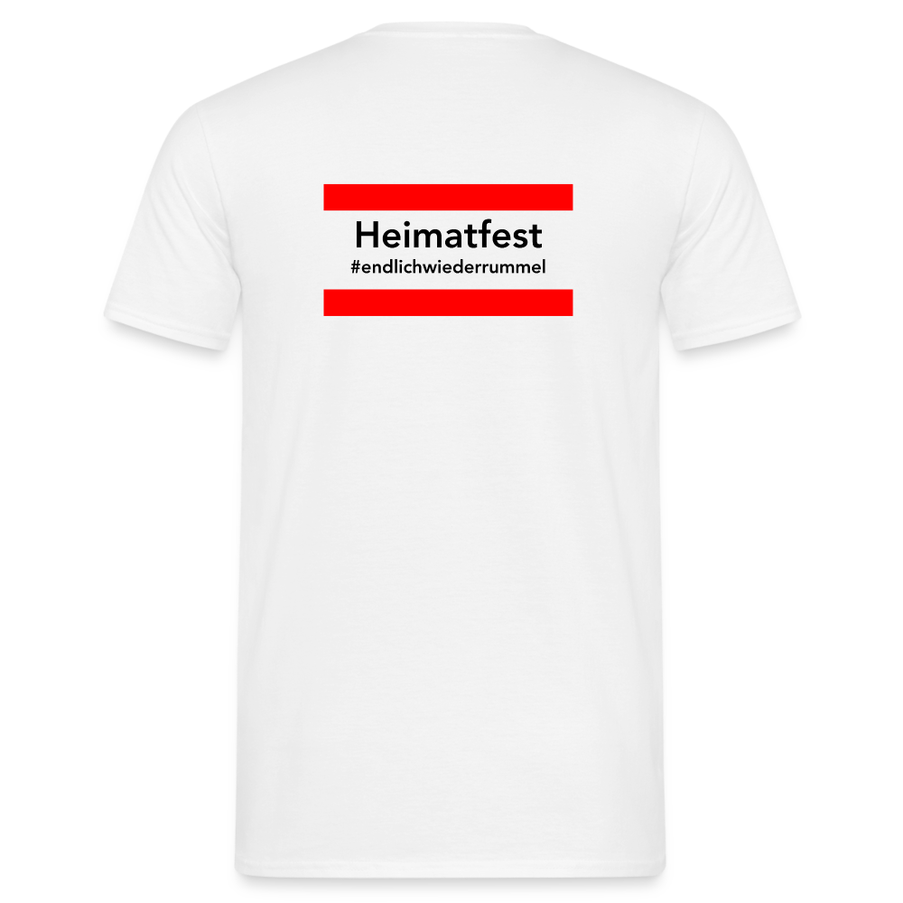T-Shirt Schwelmer Heimatfest #endlichwiederrummel "White Edition" - white