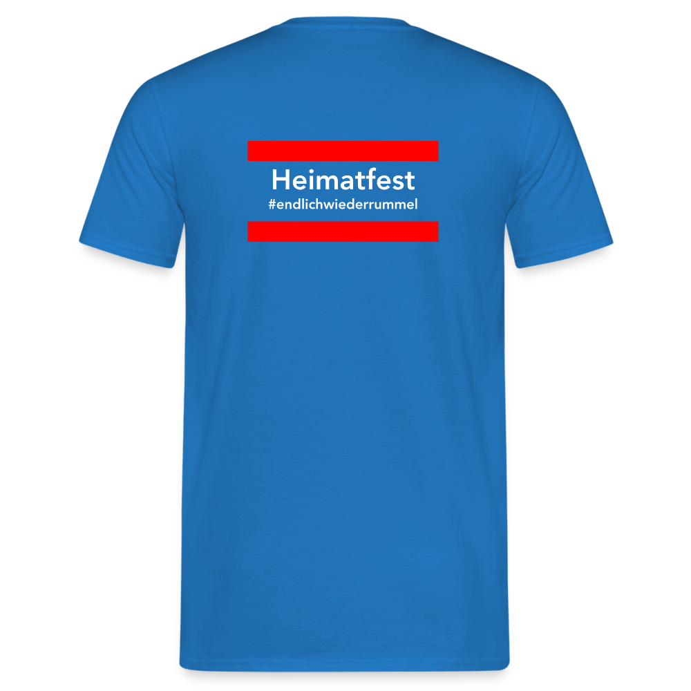 T-Shirt Schwelmer Heimatfest #endlichwiederrummel - royal blue