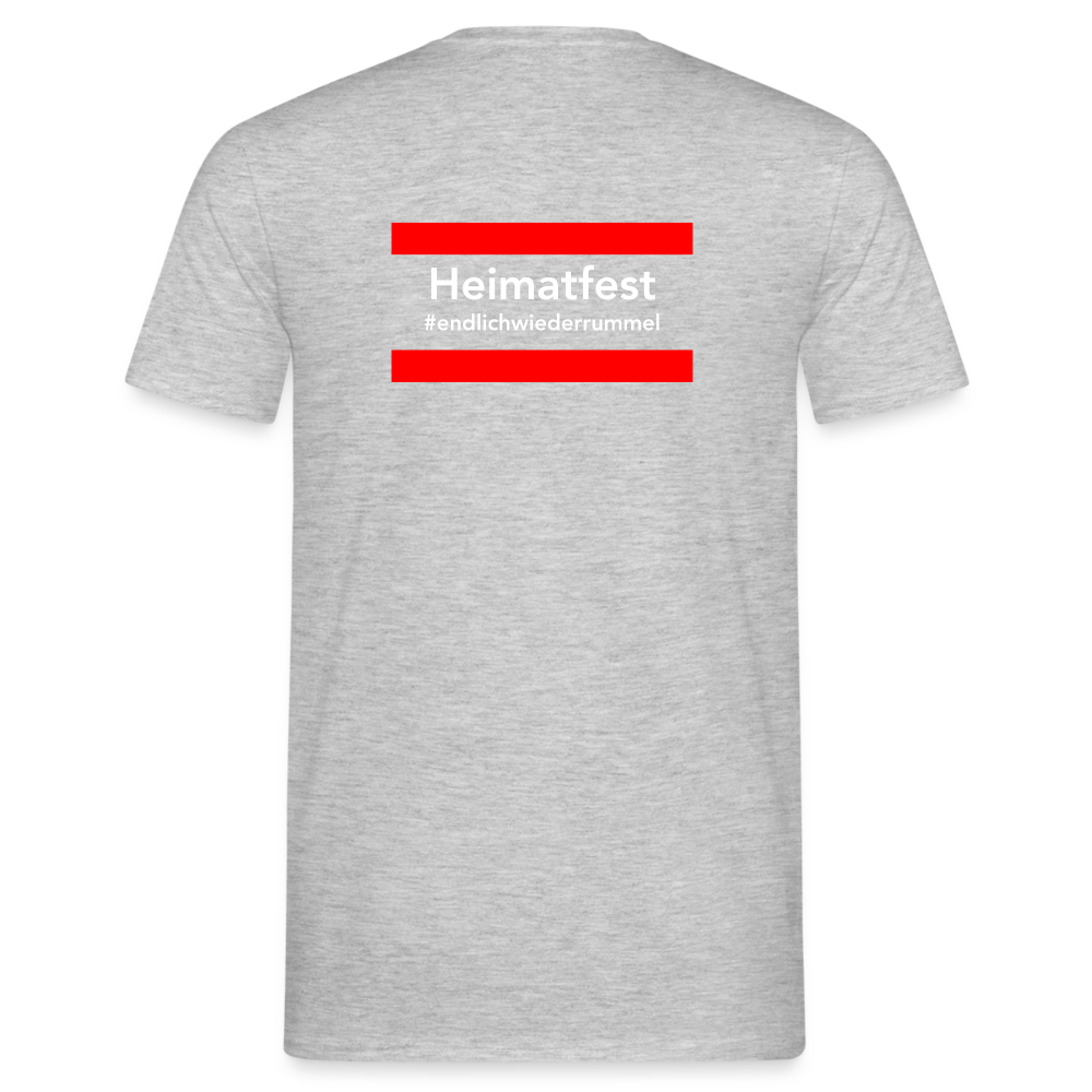 T-Shirt Schwelmer Heimatfest #endlichwiederrummel - heather grey