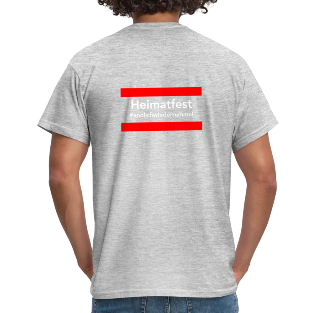 T-Shirt Schwelmer Heimatfest #endlichwiederrummel - heather grey