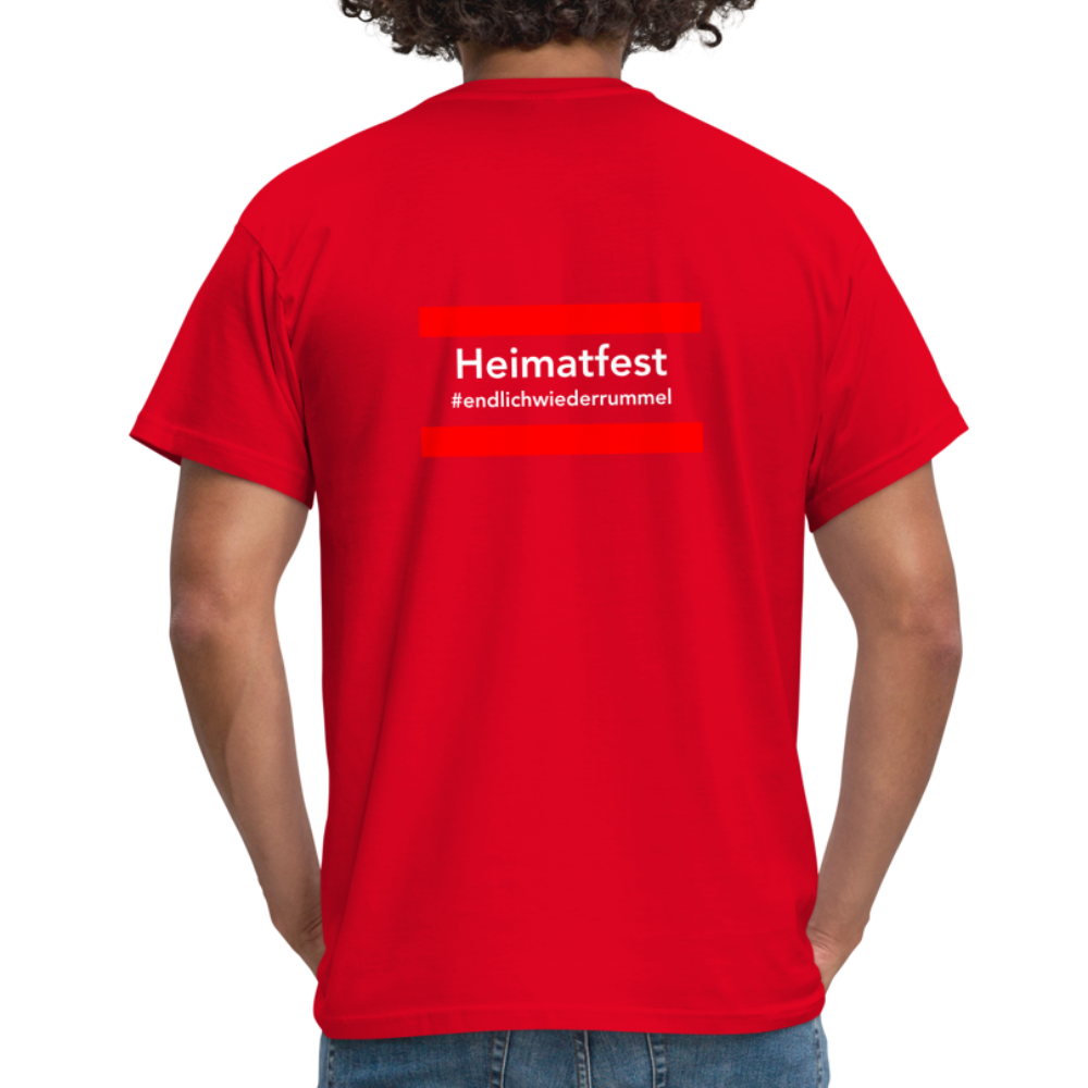 T-Shirt Schwelmer Heimatfest #endlichwiederrummel - red