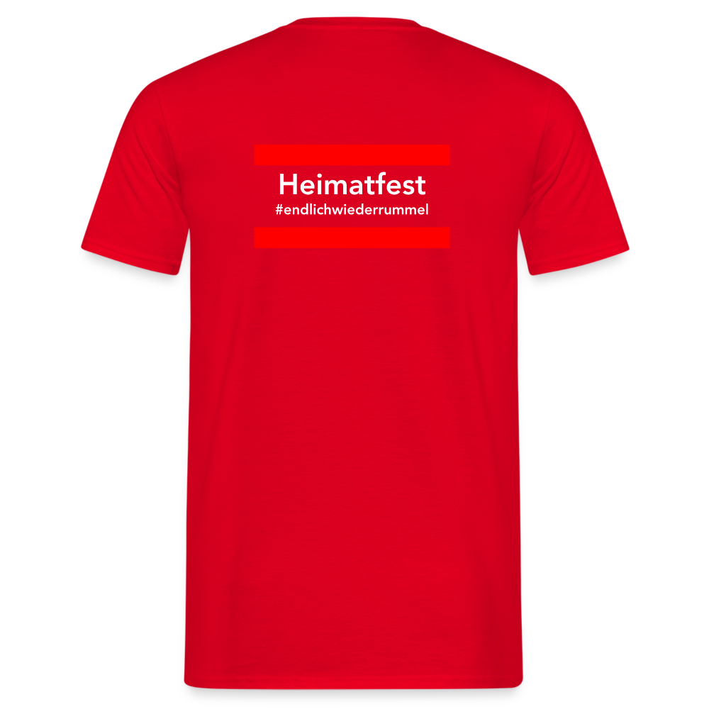 T-Shirt Schwelmer Heimatfest #endlichwiederrummel - red