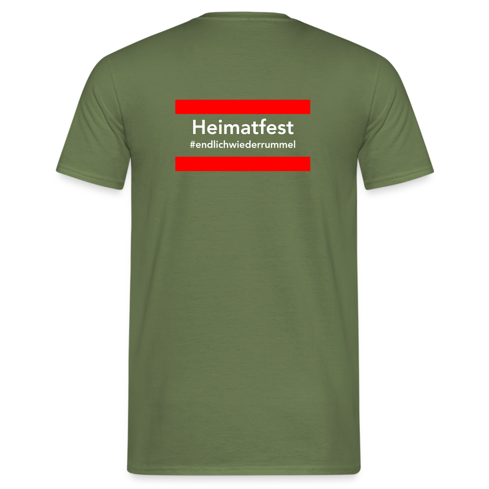 T-Shirt Schwelmer Heimatfest #endlichwiederrummel - military green