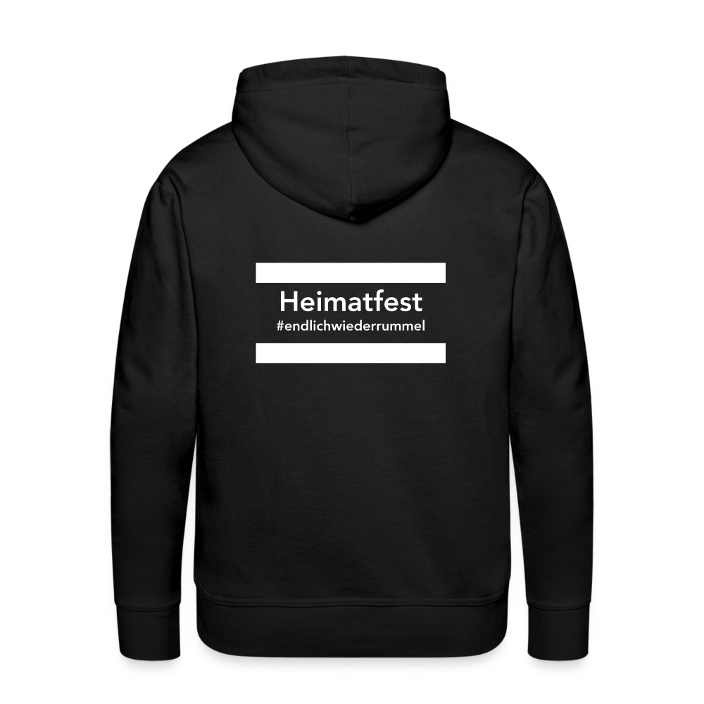 Hoodie Schwelmer Heimatfest #endlichwiederrummel - black