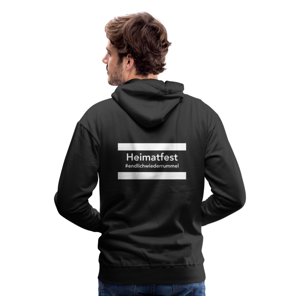 Hoodie Schwelmer Heimatfest #endlichwiederrummel - black