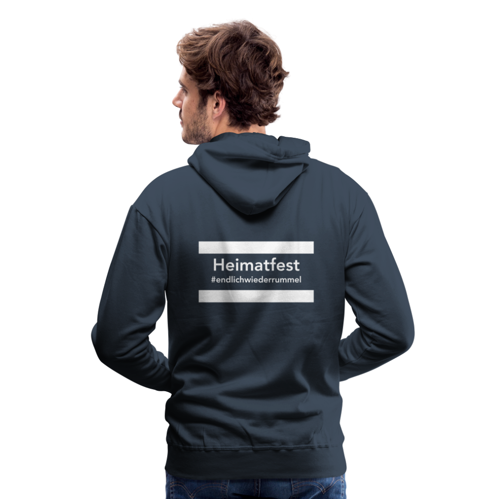 Hoodie Schwelmer Heimatfest #endlichwiederrummel - navy