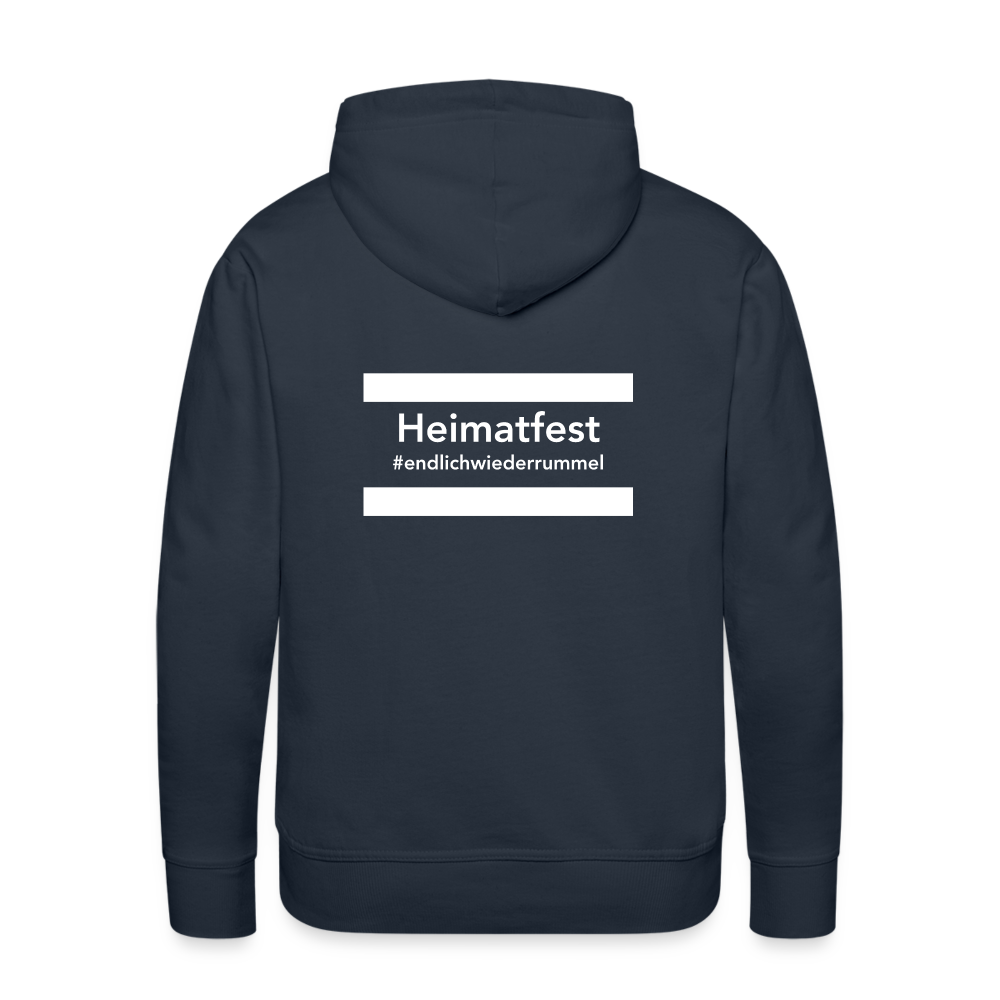 Hoodie Schwelmer Heimatfest #endlichwiederrummel - navy