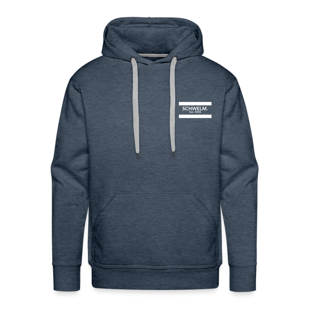 Hoodie Schwelmer Heimatfest #endlichwiederrummel - heather denim