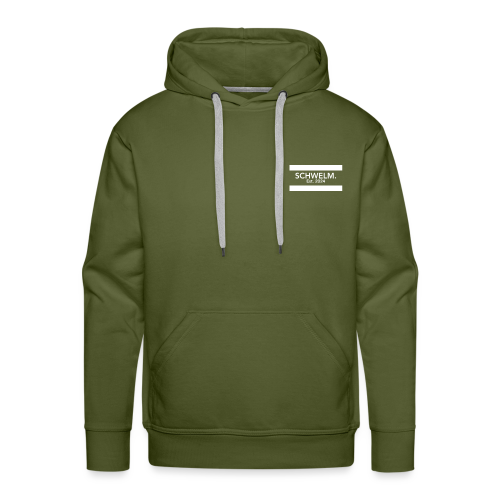 Hoodie Schwelmer Heimatfest #endlichwiederrummel - olive green