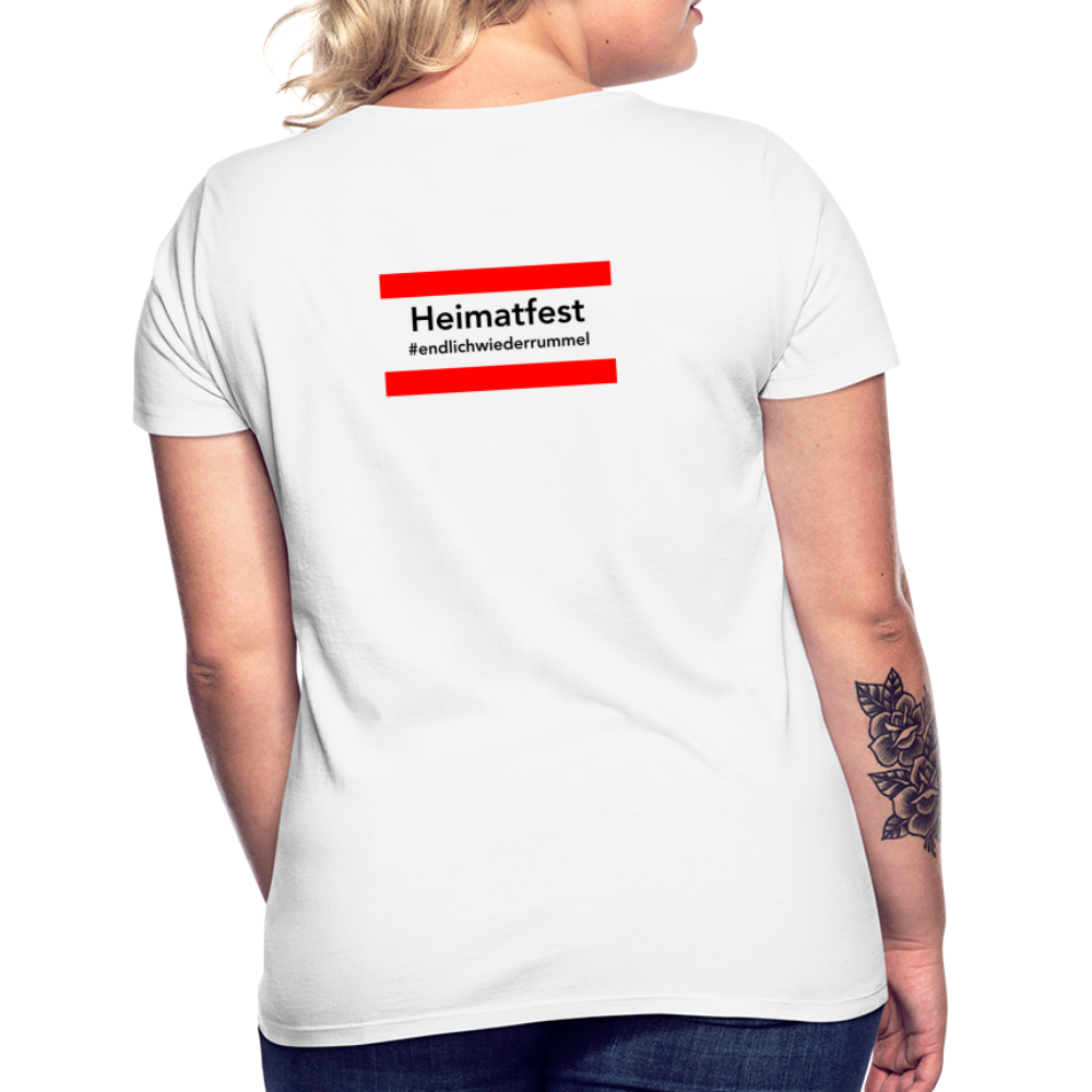 T-Shirt Ladies Schwelmer Heimatfest #endlichwiederrummel "White Edition" - white