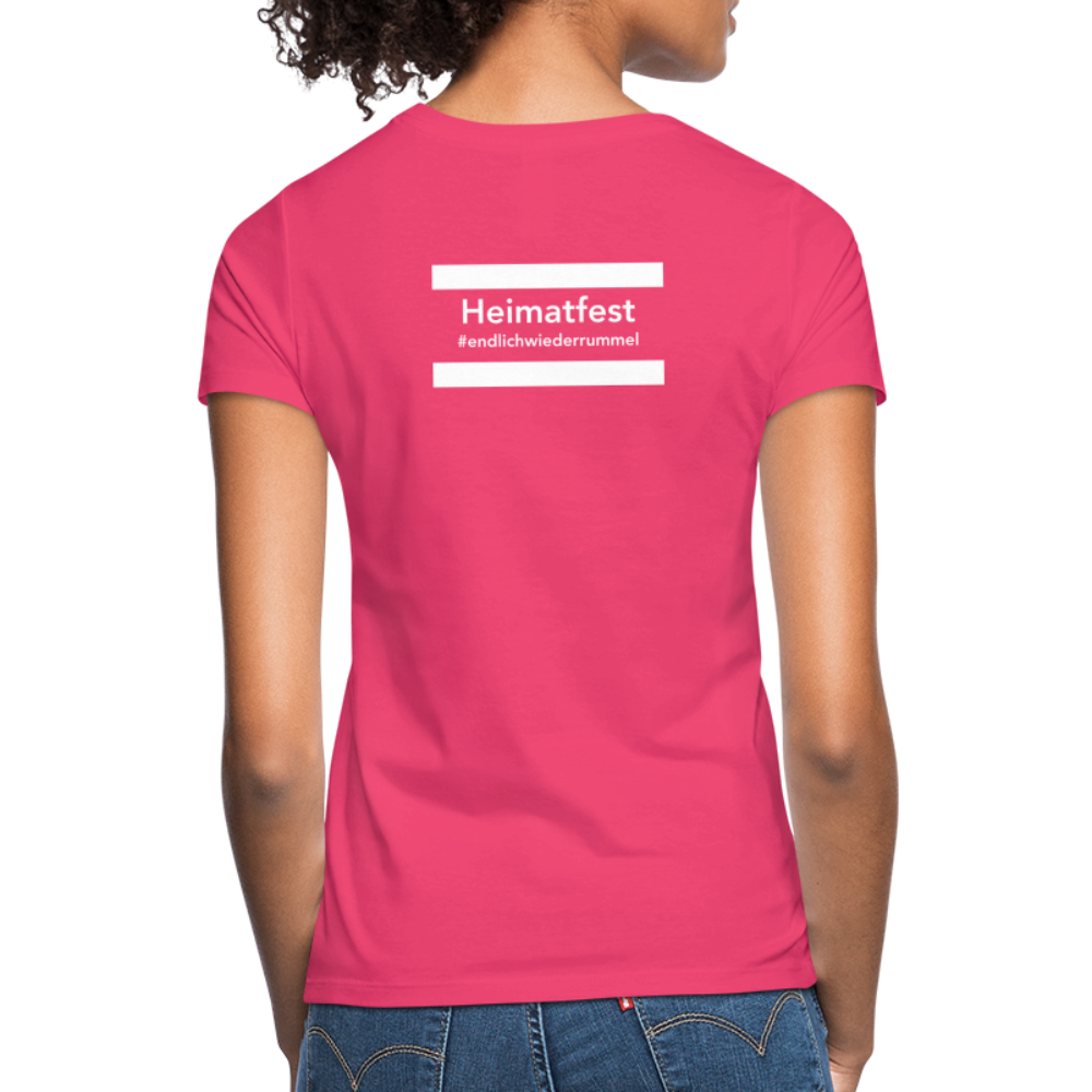 T-Shirt Ladies Schwelmer Heimatfest #endlichwiederrummel "Pink Edition" - azalea