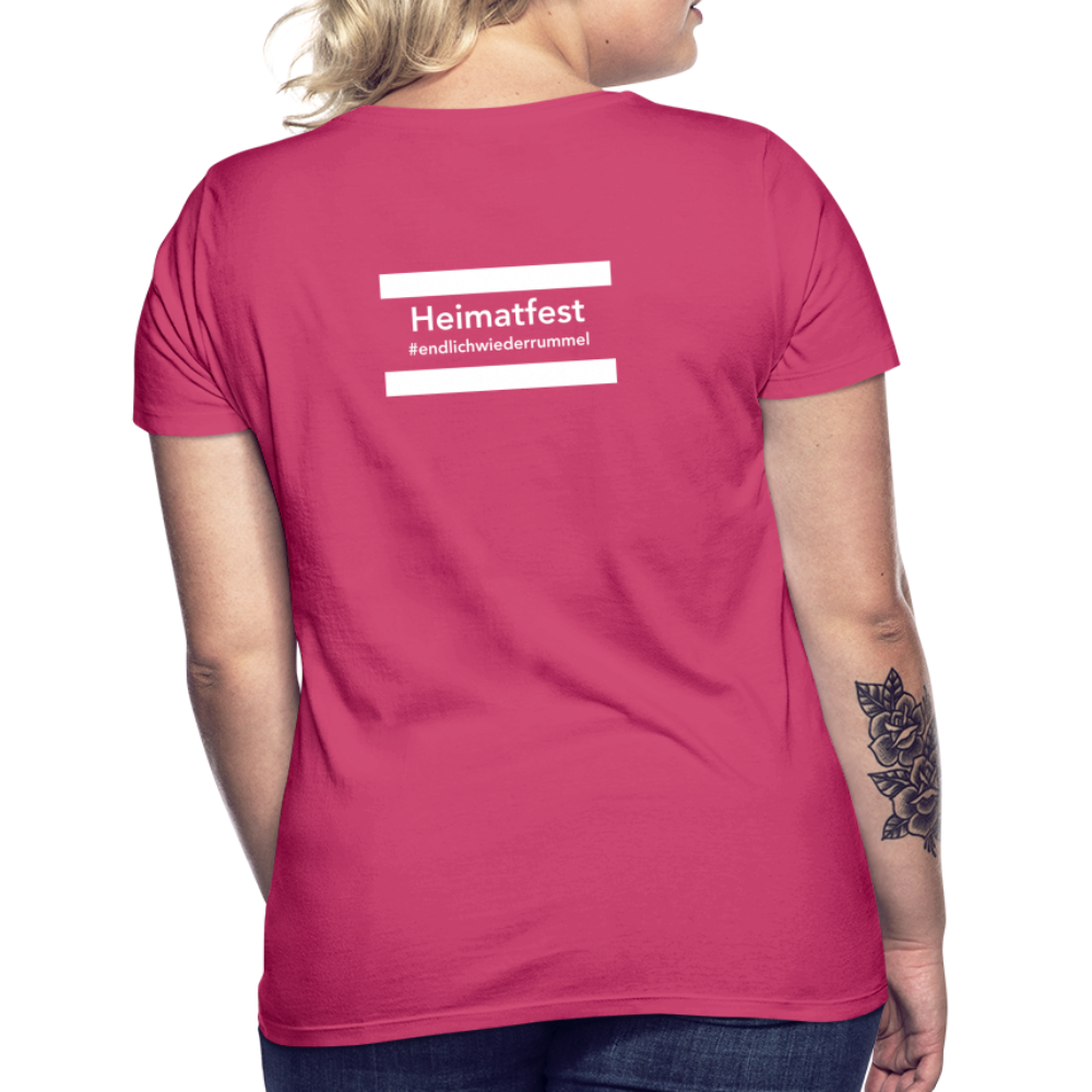 T-Shirt Ladies Schwelmer Heimatfest #endlichwiederrummel "Pink Edition" - azalea