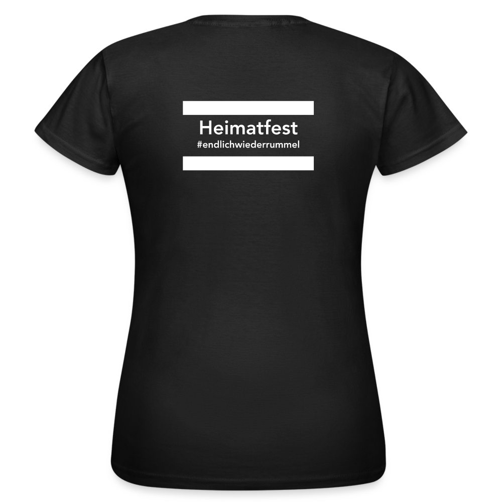 T-Shirt Ladies Schwelmer Heimatfest #endlichwiederrummel - black