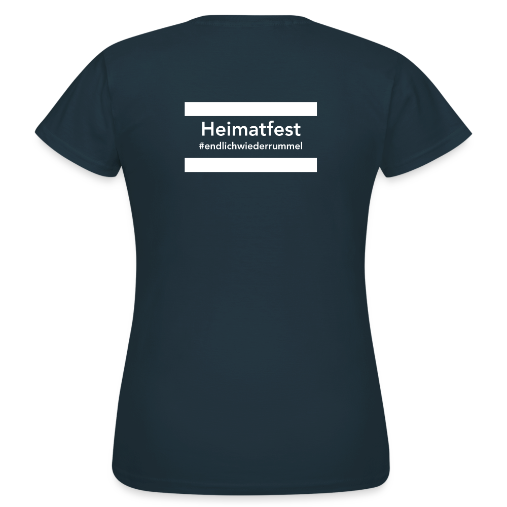 T-Shirt Ladies Schwelmer Heimatfest #endlichwiederrummel - navy