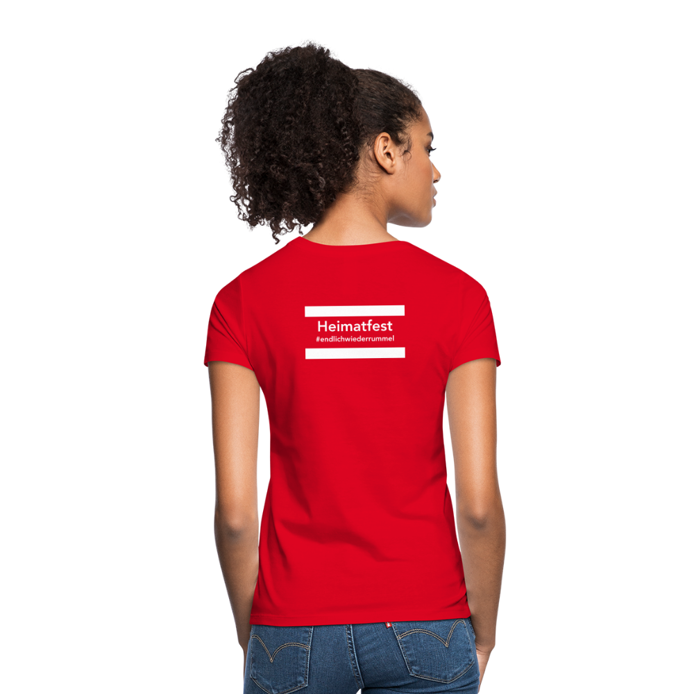 T-Shirt Ladies Schwelmer Heimatfest #endlichwiederrummel - red