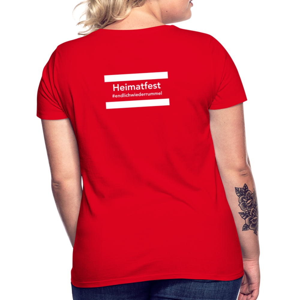 T-Shirt Ladies Schwelmer Heimatfest #endlichwiederrummel - red