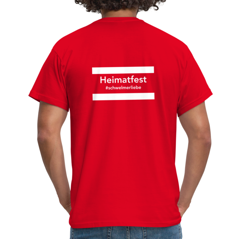 T-Shirt Schwelmer Heimatfest #schwelmerliebe - red