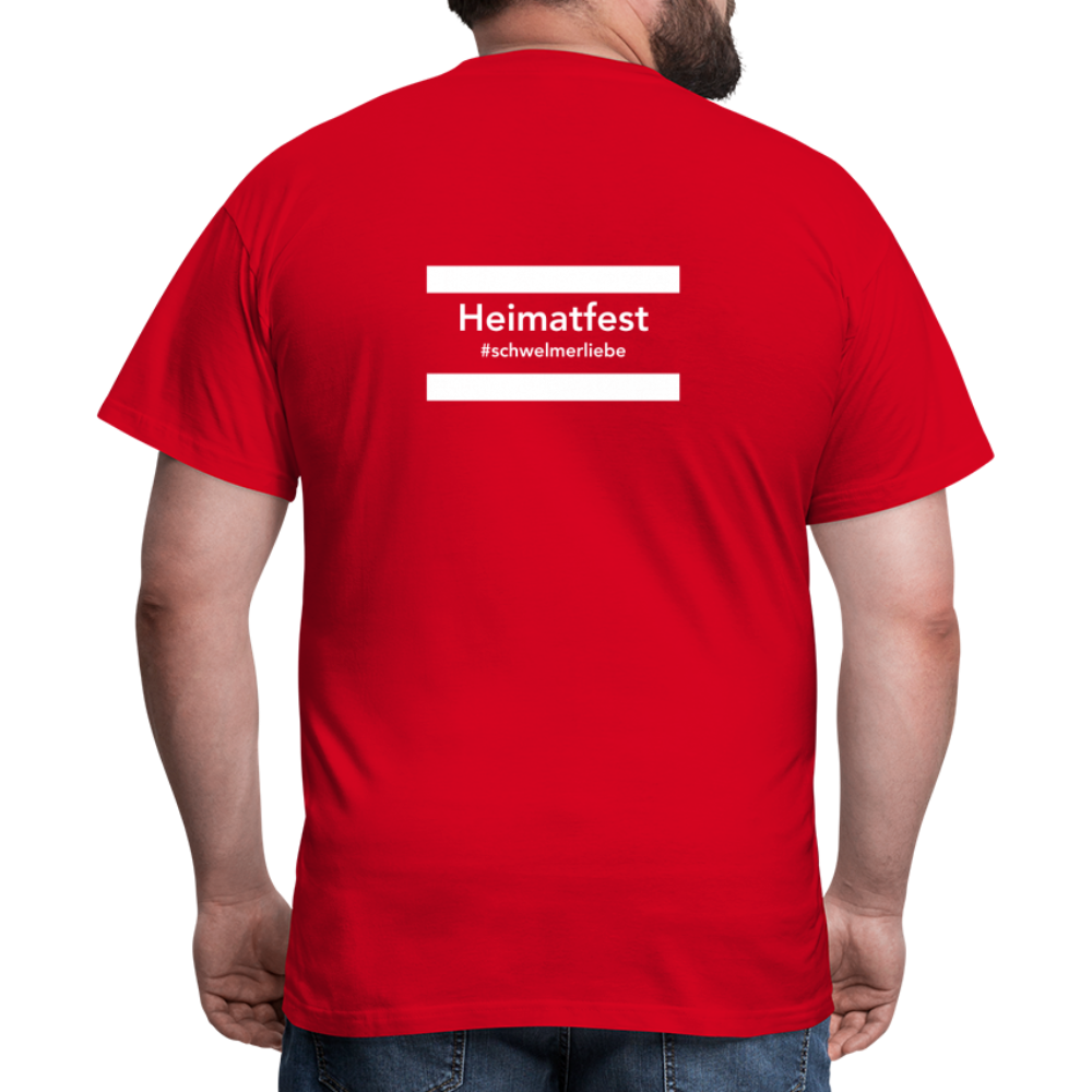 T-Shirt Schwelmer Heimatfest #schwelmerliebe - red