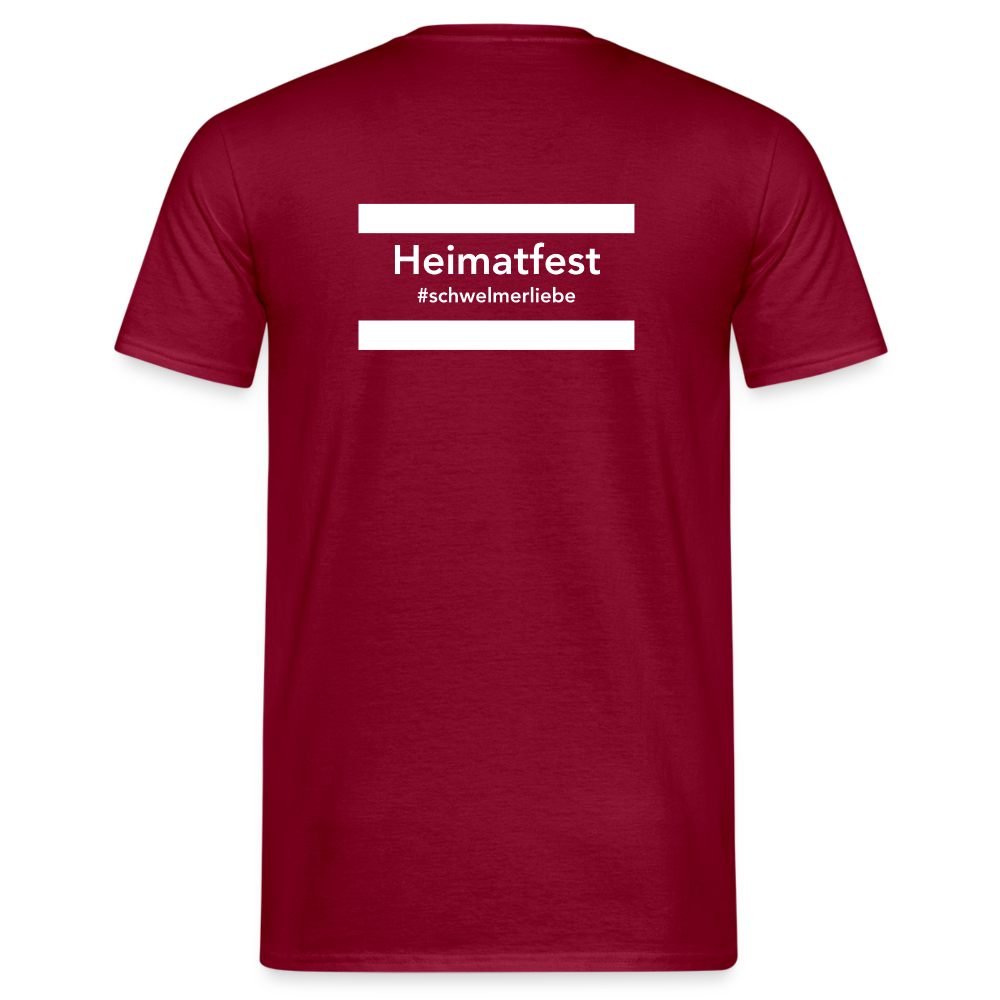 T-Shirt Schwelmer Heimatfest #schwelmerliebe - brick red