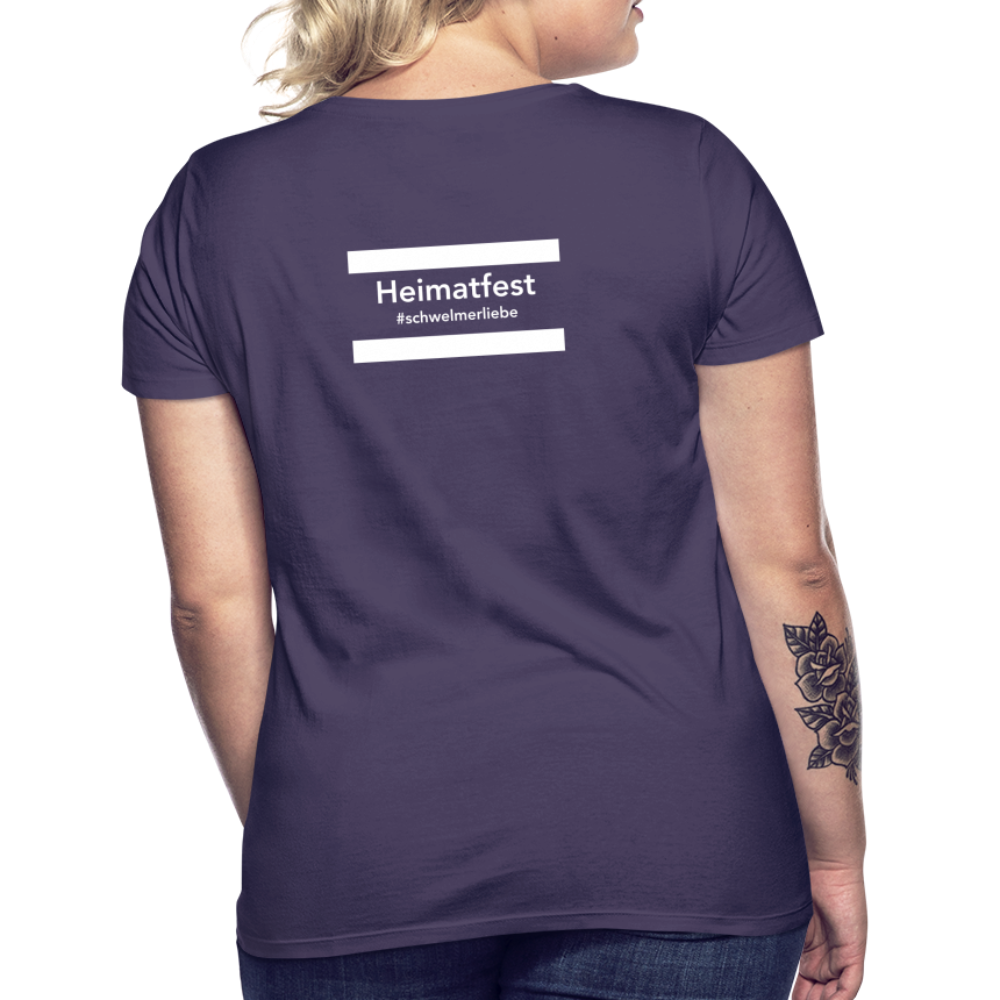 T-Shirt Ladies Schwelmer Heimatfest #schwelmerliebe - dark purple