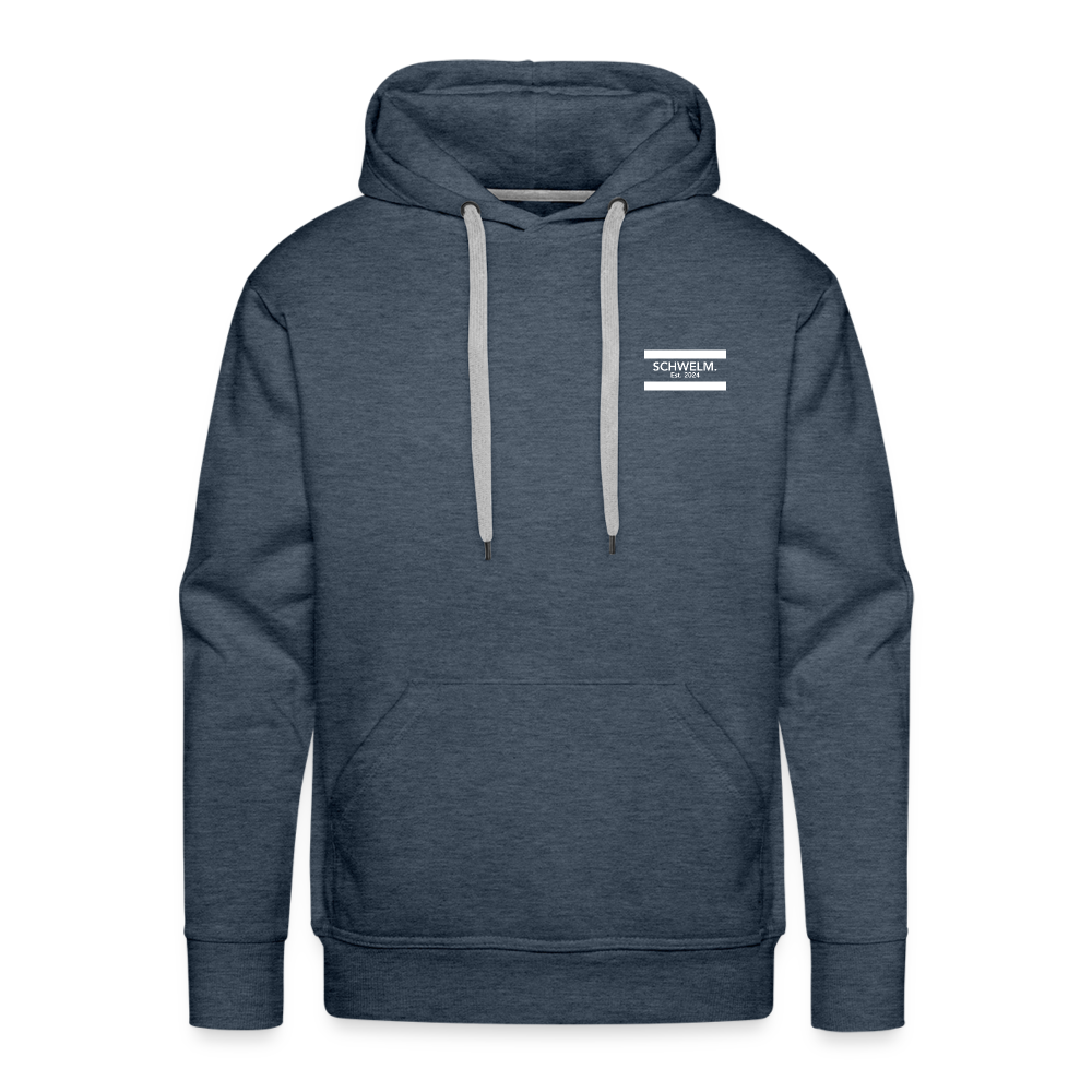 Hoodie Schwelm Est. 2024 - heather denim