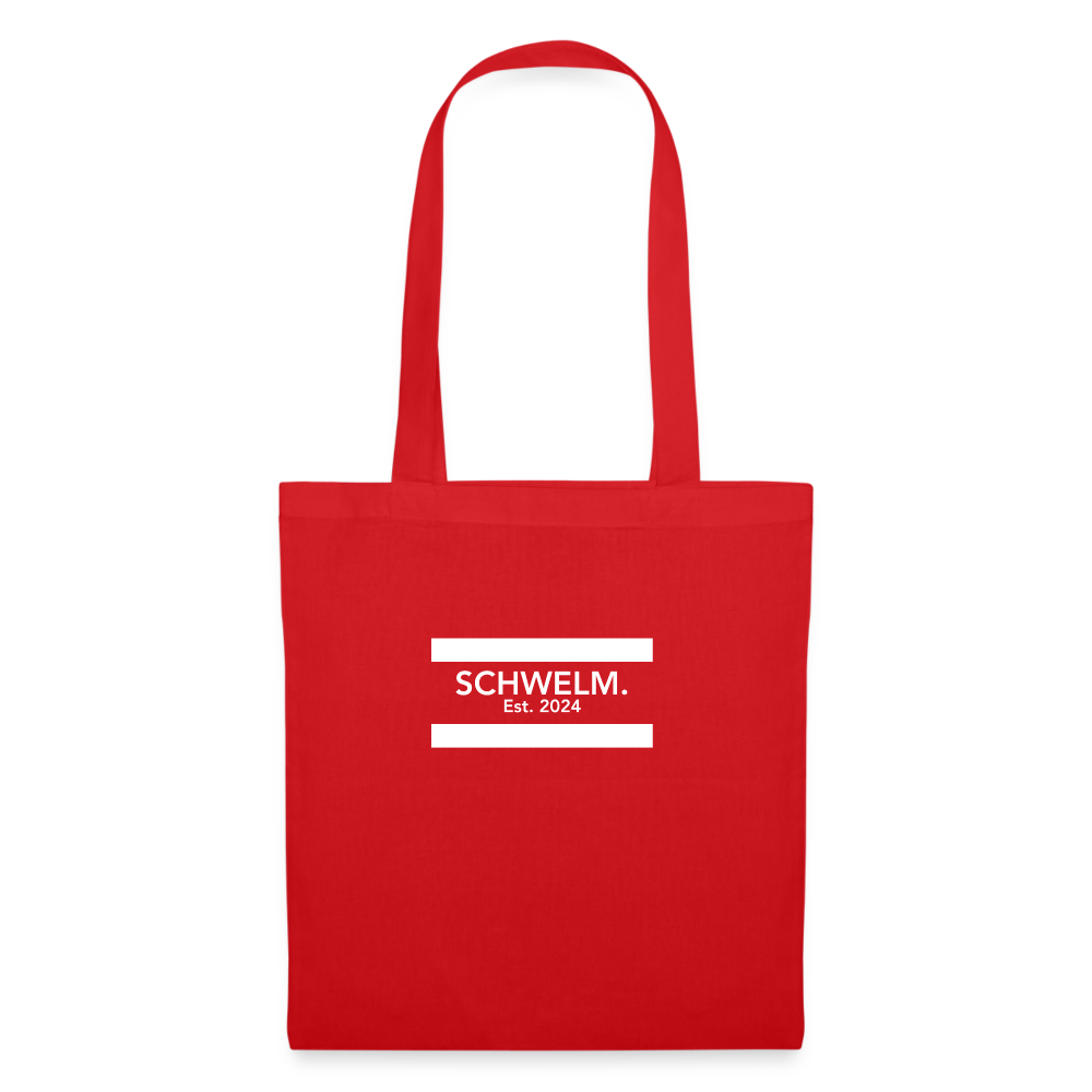 Tote Bag Heimatfest #schwelmerliebe - red