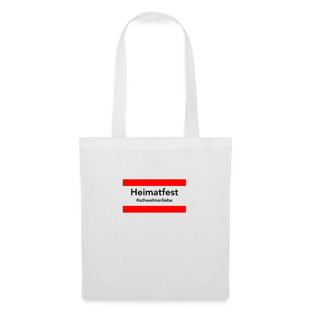 Tote Bag Heimatfest #schwelmerliebe "White Edition" - white