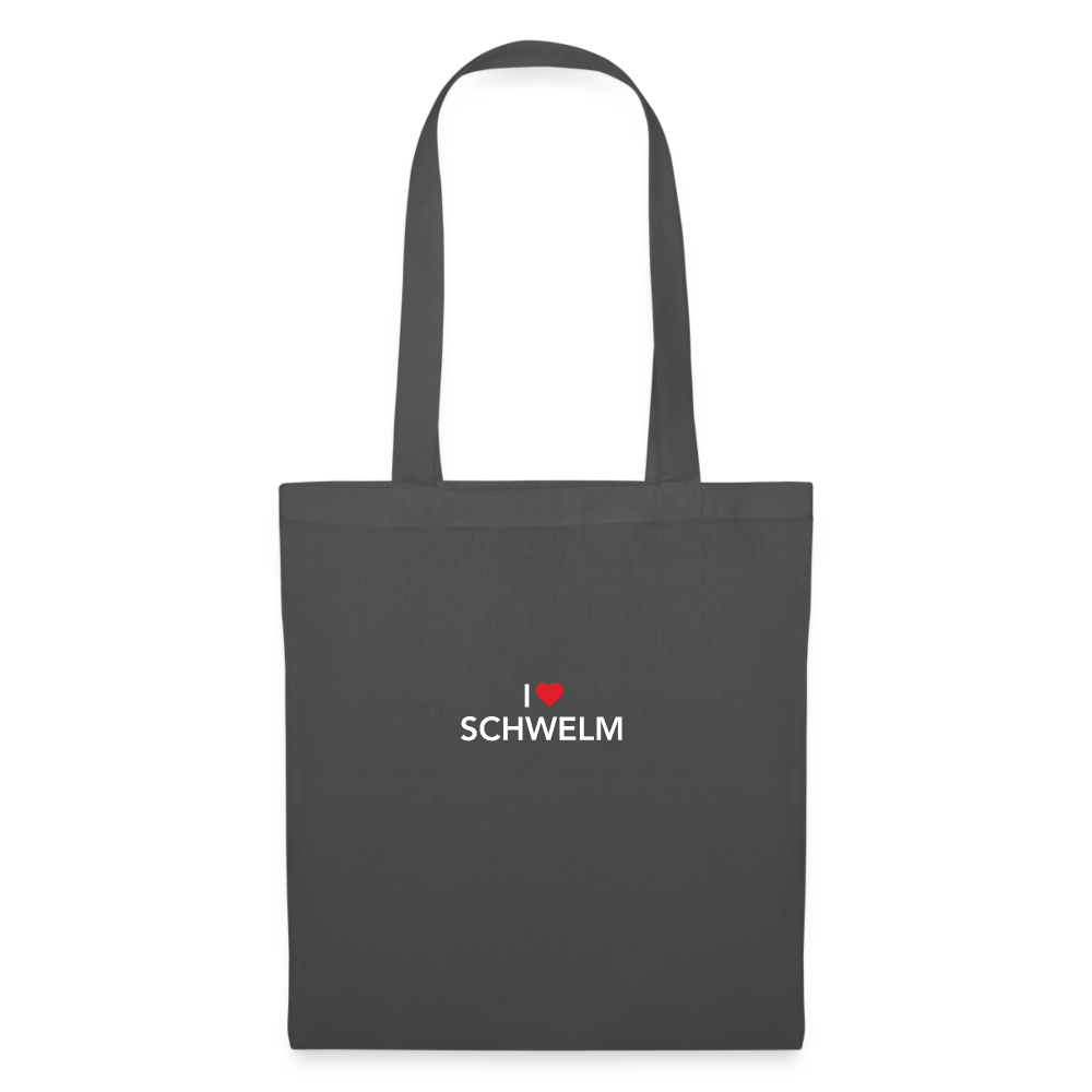 Tote Bag I Love Schwelm - graphite grey