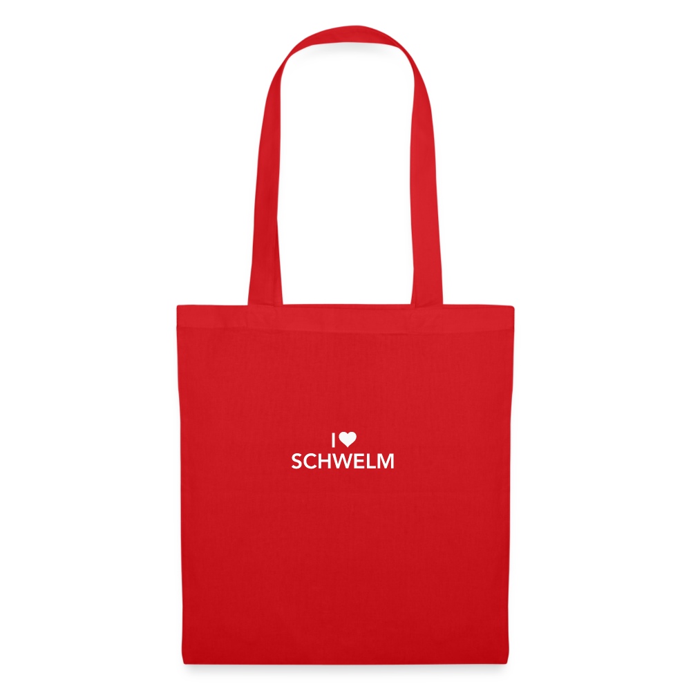 Tote Bag I Love Schwelm "Pink & Red Edition" - red