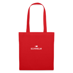 Tote Bag I Love Schwelm "Pink & Red Edition" - red