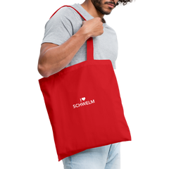 Tote Bag I Love Schwelm "Pink & Red Edition" - red