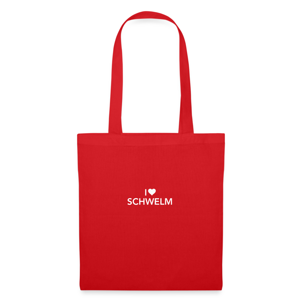 Tote Bag I Love Schwelm "Pink & Red Edition" - red