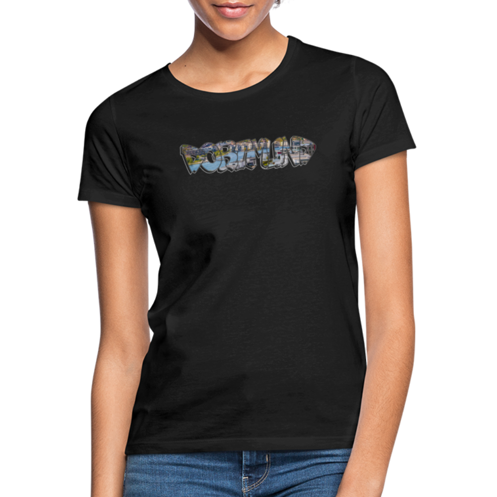 T-Shirt Ladies Dortmund Phoenix-See - black