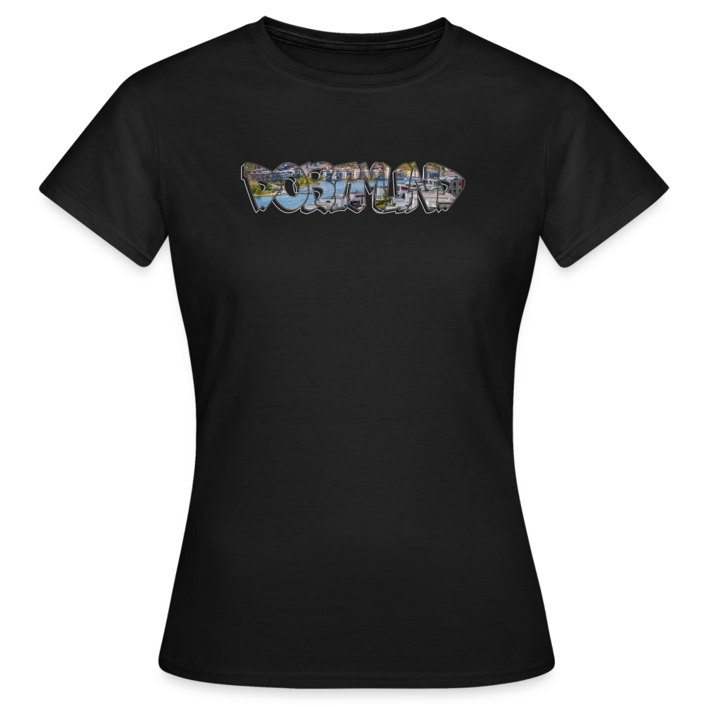 T-Shirt Ladies Dortmund Phoenix-See - black