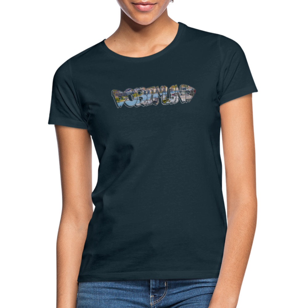 T-Shirt Ladies Dortmund Phoenix-See - navy