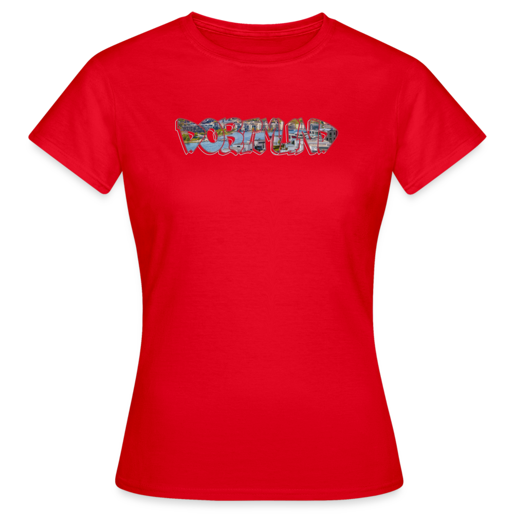 T-Shirt Ladies Dortmund Phoenix-See - red