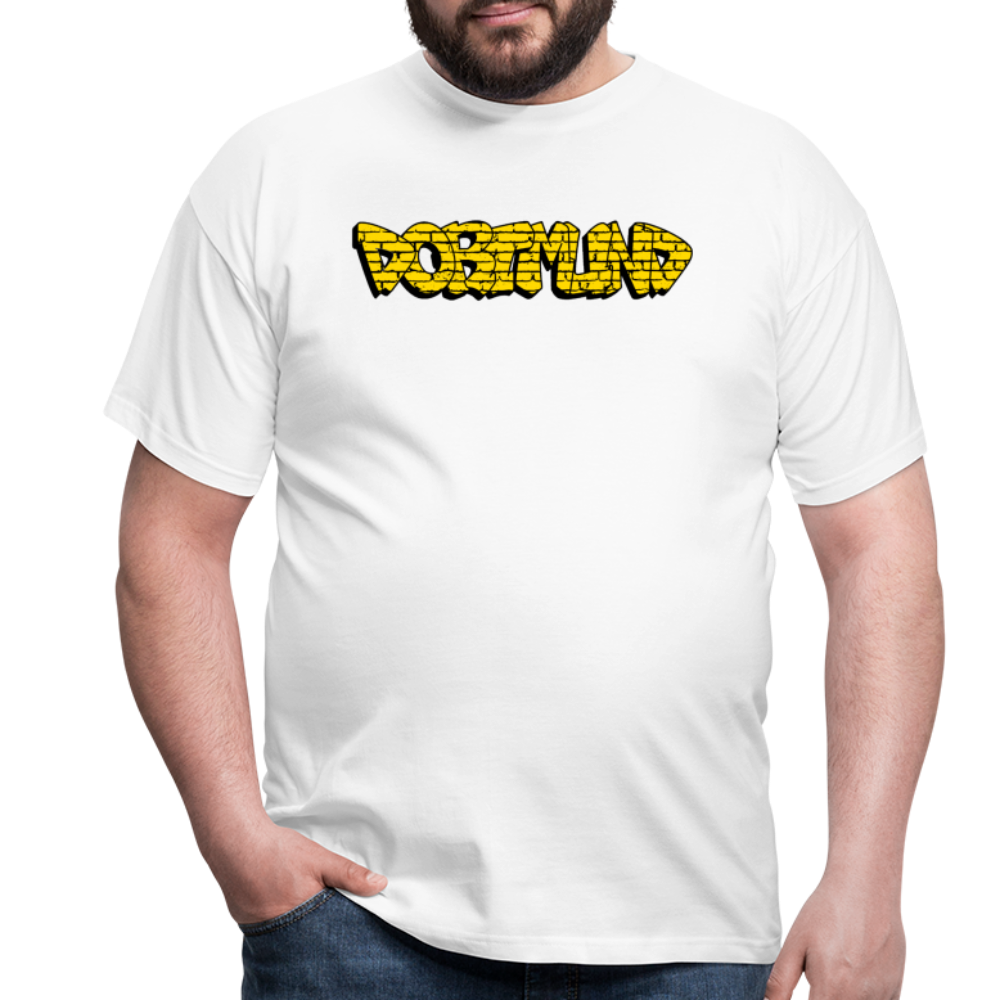 T-Shirt Dortmund Graffiti - white