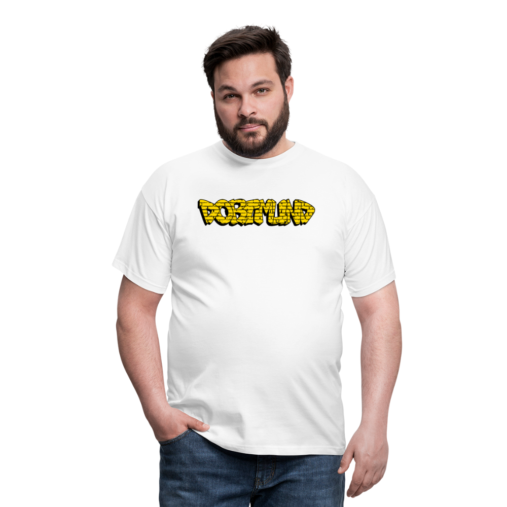 T-Shirt Dortmund Graffiti - white