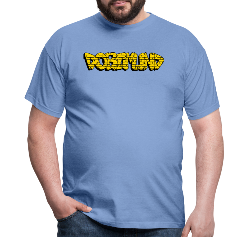 T-Shirt Dortmund Graffiti - carolina blue